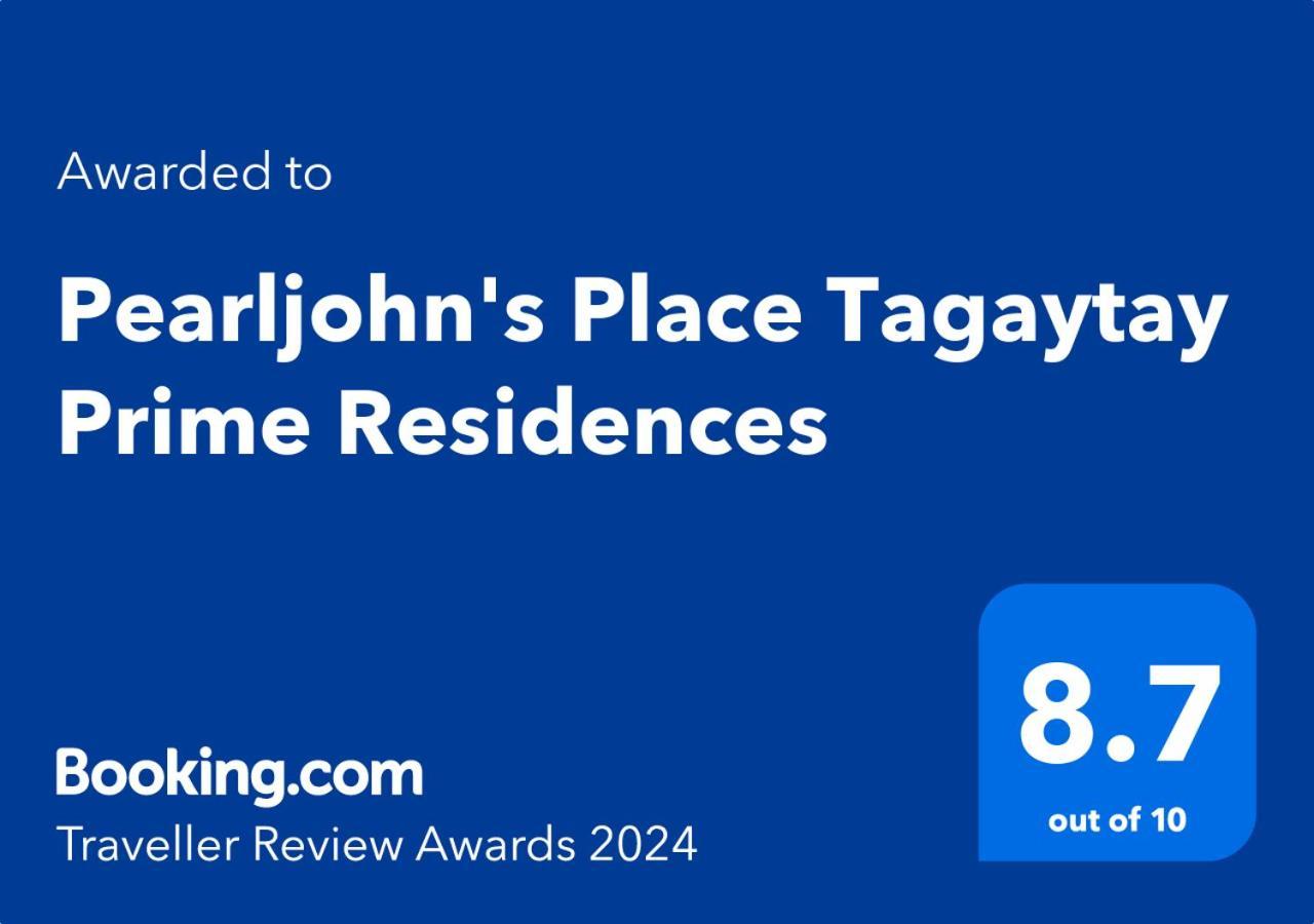 Pearljohn'S Place Tagaytay Prime Residences Tagaytay City Eksteriør billede